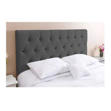 Cabeceira De Cama Kasabela Paris Casal 140cm X 58cm Camurça