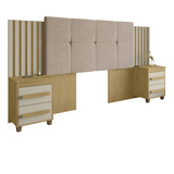 Cabeceira Extensivel Ajustavel Cama Box Casal queen king