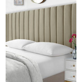 Cabeceira Modulada Solteiro De Parede Para Quarto Cama Box