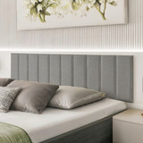 Cabeceira Painel Cama Sob Medida Box Estofada Quarto 14 Pçs