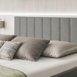 Cabeceira Painel Cama Sob Medida Box Estofada Quarto 16 Pçs
