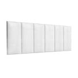 Cabeceira Painel Madri Para Cama Box Quarto 1 40 Cor Branco
