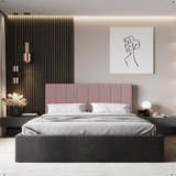 Cabeceira Para Cama Box Queen 8 Pças Modulada Promoção