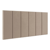 Cabeceira Para Cama Casal Box 1 60 Estofada Painel Quarto Cor Bege Julia