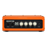 Cabeçote Borne Nano Pro 150w Rms P Contra Baixo 110v 220v Cor Laranja