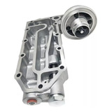 Cabecote Filtro De Oleo Lubrificante Completo Motor Cummins