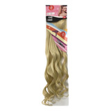 Cabelo Alongamento Aplique Tic Tac Ondulado 70cm Loiro