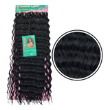 Cabelo Barbara Romance Queen Cor Preto Bio Fibra