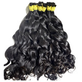 Cabelo Brasileiro Humano Limpo Ondulado 50 55cm 200 Gramas