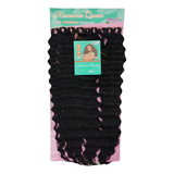 Cabelo Cacheado Barbara Bio Fibra Premium Crochet Braid Cor Preto