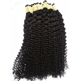 Cabelo Humano Cacheado Natural 60 65cm 150gramas Sem Quimica