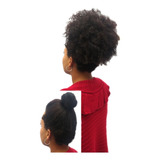 Cabelo Humano Coque Afro Puff 100gr