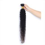 Cabelo Humano Natural Mega Hair Wavy Na Tela 75cm 100g