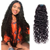 Cabelo Humano Ondulado Na Tela 35 Cm Promoção De 300