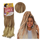 Cabelo Jumbo Jumbão Super X Tranças Kanekalon Box Braid 400g Cor T27 613