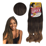 Cabelo Jumbo Jumbão Super X Tranças Kanekalon Box Braid 400g