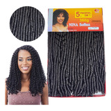 Cabelo Nina Softex Pacotão Crochet Braid 360 Gramas 5x1 Cor Castanho 6