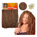 Cabelo Nina Softex Pacotão Crochet Braid 360gramas 5x1