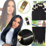 Cabelo Orgânico Liso Modelo Bella Crystal Super Star 320gr