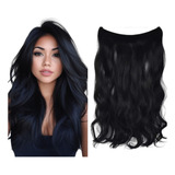 Cabelo Preto Alongamento Aplique Bio Humano