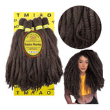 Cabelo Rasta Marley 360g Fibra Orgânica Mega Hair Crochet