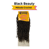 Cabelo Sintético Faux Locs 300gr Black