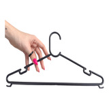 Cabide Adulto Reforçado Kit 100 Unidades Atacado Organizador