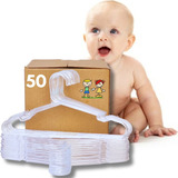 Cabide Infantil Acrilico Kit 50 Unidade