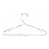 Cabide Infantil Acrílico Transparente Kit Com 50 Unidades
