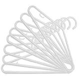Cabide Tradicional Infantil Fixo 50 Unidades Branco