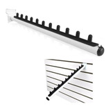 Cabideiro Arara Rt Reto P painel Canaletado 15un F Grátis