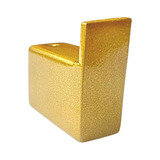Cabideiro De Parede Guriri Aço Inox Dourado