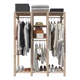 Cabideiro Duplo Roupas Closet Loja Suporte Suspenso Vitrine