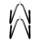 Cabilock 1 Conjunto Suporte De Prancha De Surf Fixador De Prancha De Surf Suporte Para Prancha De Surf Suporte De Guitarra De Parede Expositor De Prancha De Surf Prateleira De Exibição