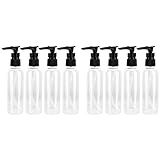 Cabilock 12pcs And Cleaning Spray Ml Bottle Home Liquid Foaming Travel Sink Refillable Plastic Bottles Head Pump Shampoo Holder Transparent Wash Empty Containers Clear Body