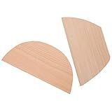 Cabilock 2 Unidades Mini Raspador De Massa Fatiador De Pizza Cortador De Manteiga Raspador De Pão Fatiador De Pão Raspador De De Madeira Espátula Liquidificador Pequena Banco Bambu
