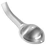 Cabilock Separador De Clara De De Gema Peneira De De Metal Ergonomico Cômoda Ovos Filtro Utensílios De Cozinha Coador De Peneira Clara De Pequenas Ferramentas Distribuidor