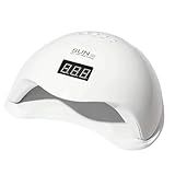 Cabine 48w Sun 5 UV LED Branca Para Unhas De Gel Bivolts