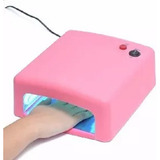 Cabine Estufa Forno Uv Gel Acrygel 36w Lâmpada Uv Seca Unha