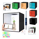 Cabine Fotografica Foto 40x40 Kit Iluminação Estudio Softbox
