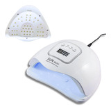 Cabine Led Unhas Gel Sun X5 Max Uv Bivolt 45 Leds Digital
