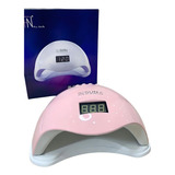 Cabine Led uv Sun5 Digital 48w Bivolt Sun Unhas Gel Acrygel Cor Sortidas
