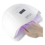 Cabine Led Uv Temporizador Sun 5 X Plus 80w Unha Gel Acrígel