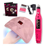 Cabine Secador Sun 36w Lixadeira Unhas Gel Acrígel Bivolt