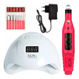 Cabine Sun Led Uv 48w Digital Lixadeira Elétrica Bivolt