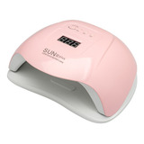 Cabine Sun X Plus 120w Potente Secagem Rápida Led Uv Gel Cor Rosa 110v 220v bivolt 