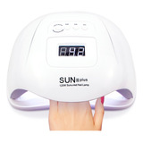 Cabine Sun X Plus Led Uv 120w Hibrida Acrigel Unha Gel Biv