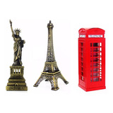 Cabine Telefonica Torre Eiffel Estatua Liberdade