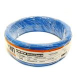 Cabinho Automotivo 0 50mm Azul Fio Remoto Rolo C 100 Metros