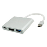 Cabo Adap Usb 3 1 Tipo C Thunderbolt 3 0 X Hdmi Usb 3 Tipo C